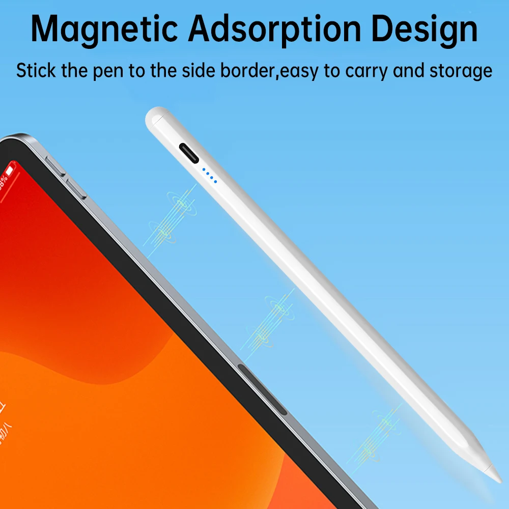 Lápiz de rechazo de palma para iPad, Stylus de Apple, accesorios para iPad Pro Air Mini, bolígrafo para tomar notas de 1 y 2 Generación - imagen 5