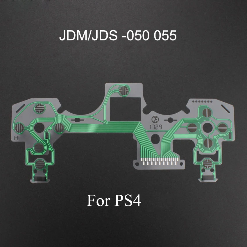 YuXi JDM JDS 001 010 011 030 040 055 para teclado de película conductora DS4 para PS4 Pro controlador delgado cinta de circuito PCB - imagen 5