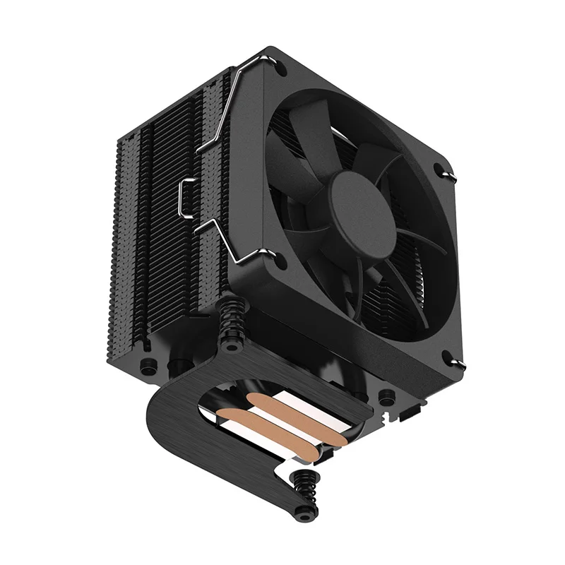 Raspberry Pi 5 Argon THRML 60mm radiador enfriador con tubo de calor de cobre refrigeración activa pasiva torre de hielo ventilador PWM para RPI 5 Pi5 - imagen 2