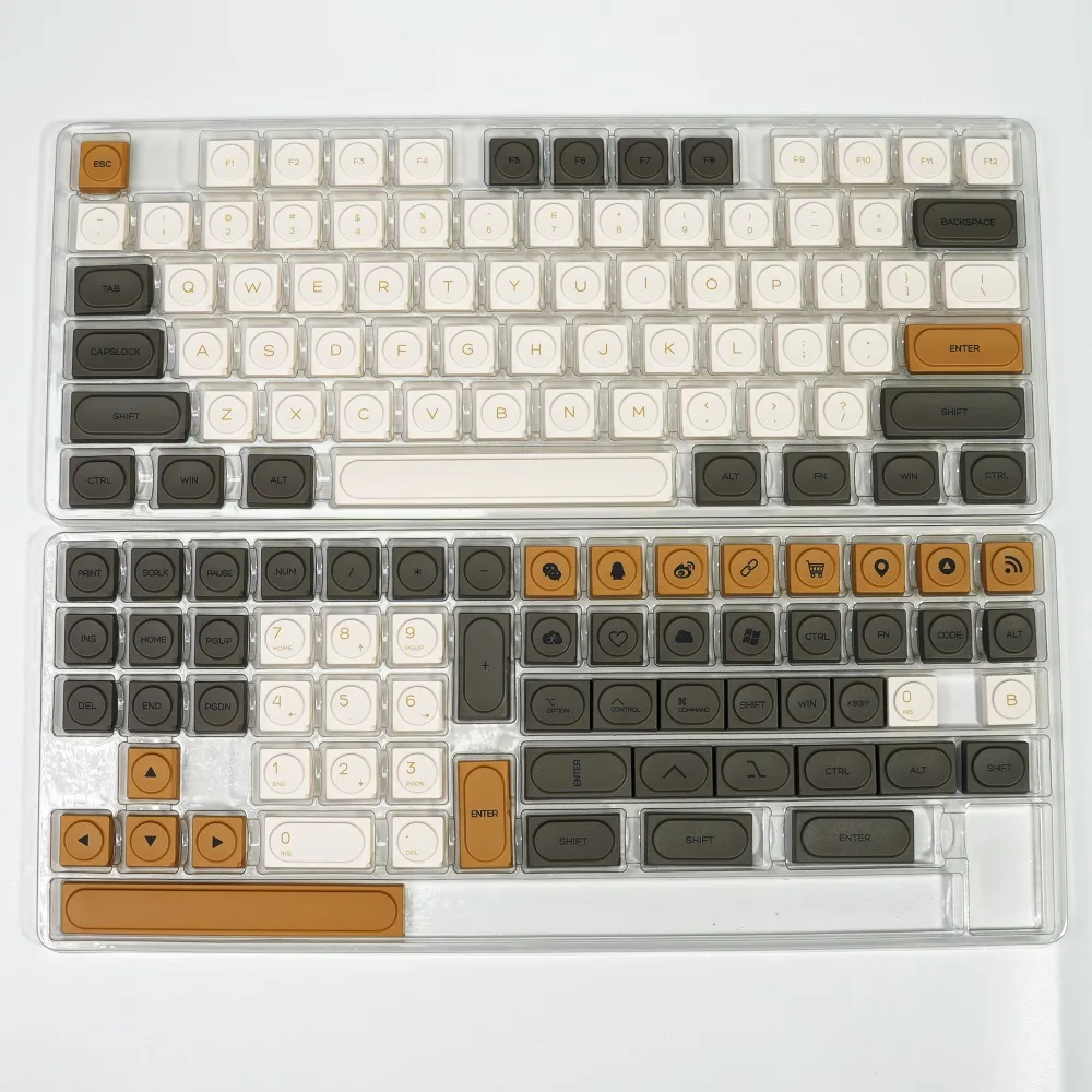 Teclas estilo bloque de construcción, 138 teclas, sublimación PBT, eje magnético/eje corto, teclas personalizadas rusas/coreanas para teclado de juegos - imagen 5