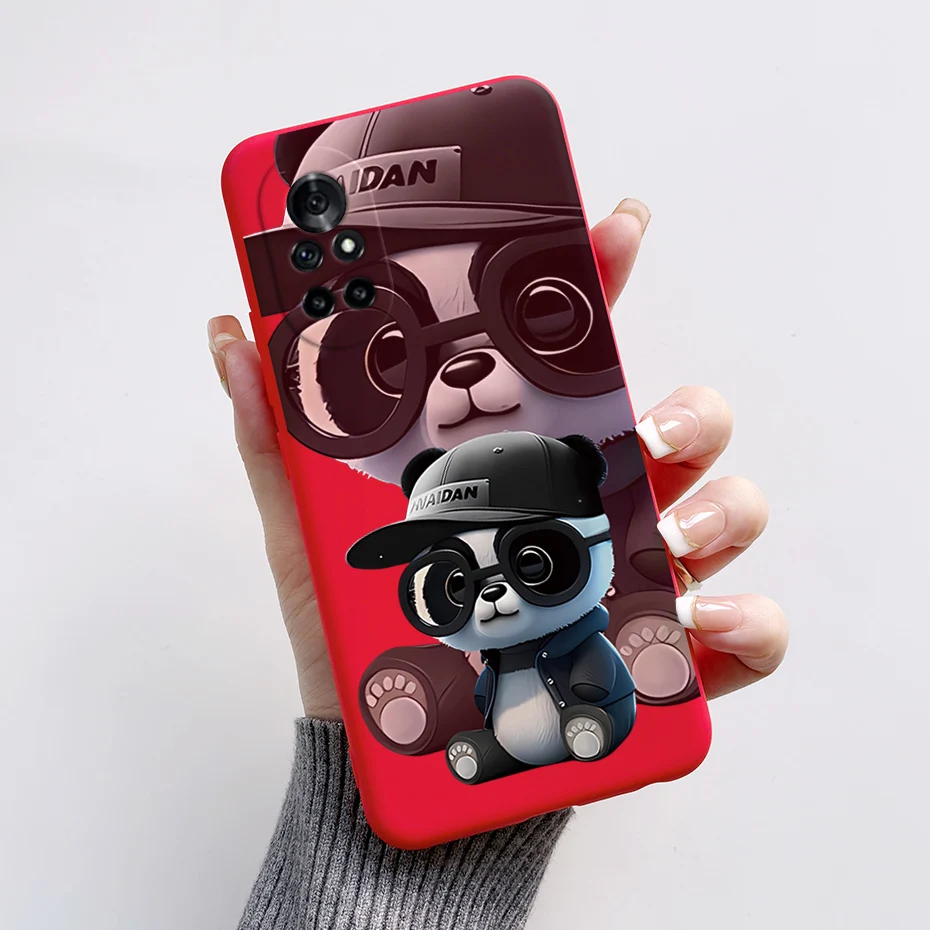 Para Huawei nova 8 funda Huawei nova 8 Pro funda ANG-LX1 ANG-LX2 lindo conejo Panda funda de teléfono a prueba de golpes para NOVA8 pro contraportada - imagen 5