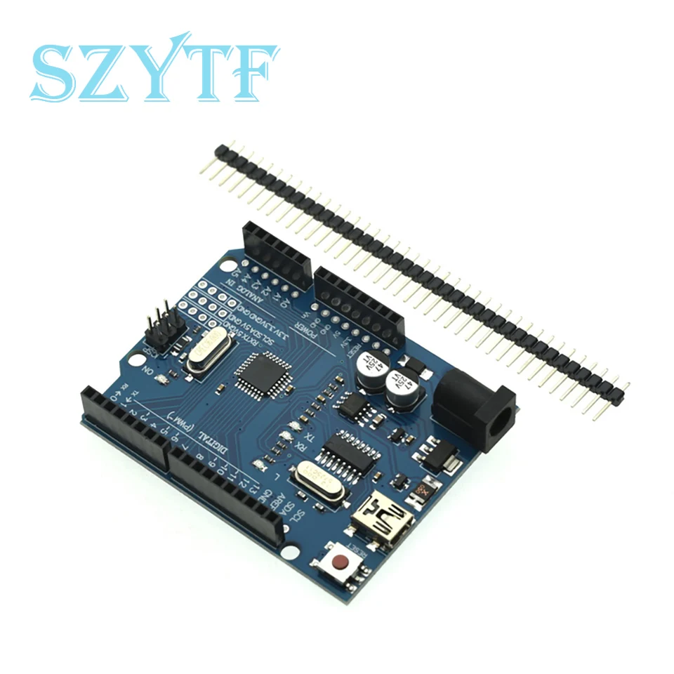 Placa de desarrollo R3 WeMos WiFi R3 ATMEGA328P Chip CH340G para UNO R3 Arduino Placa de desarrollo WeMos ESP8266 - imagen 3