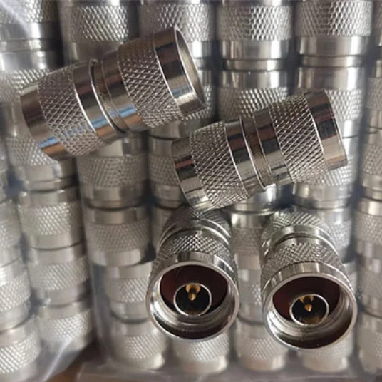 1 unidad conector N tipo macho a N macho enchufe doble recto RF Coaxial adaptadores - imagen 3