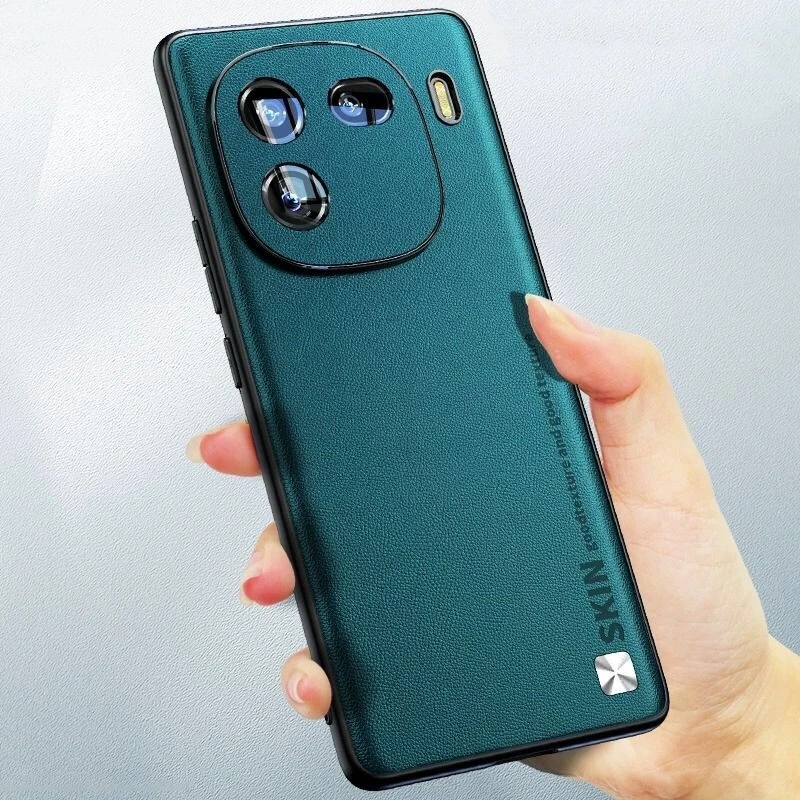 Para IQOO 12 neo 10 13 Funda de cuero Premium para Vivo Iqoo 12 Pro protección de cámara de silicona parachoques a prueba de golpes IQOO12 parachoques - imagen 4