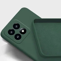Funda Honor X8c Silicona Líquida – Protección Cámara Antigolpes
