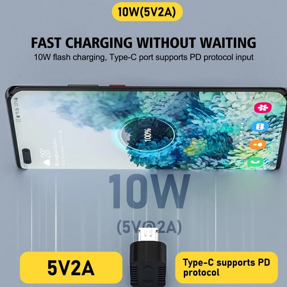 Adaptador USB2.0 tipo C hembra a Micro USB macho hembra USB-C adaptador convertidor de 90 grados para Android Samsung - imagen 2