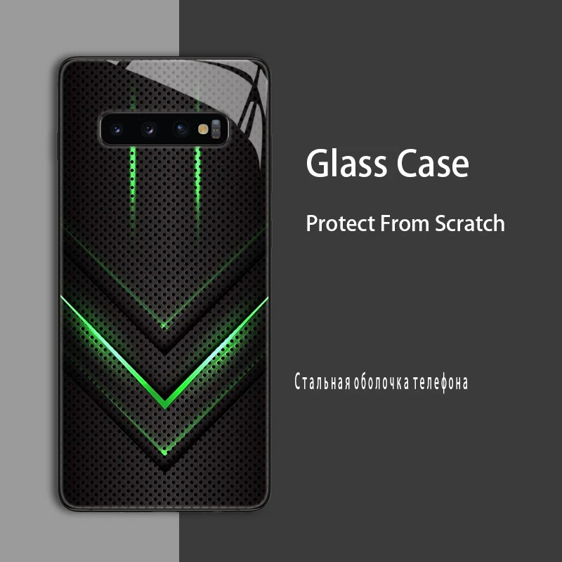 Funda de vidrio templado para Samsung Galaxy S10 5G, carcasa protectora para Samsung Galaxy S10e S10 S20 FE Ultra Plus S 10 Lite - imagen 3