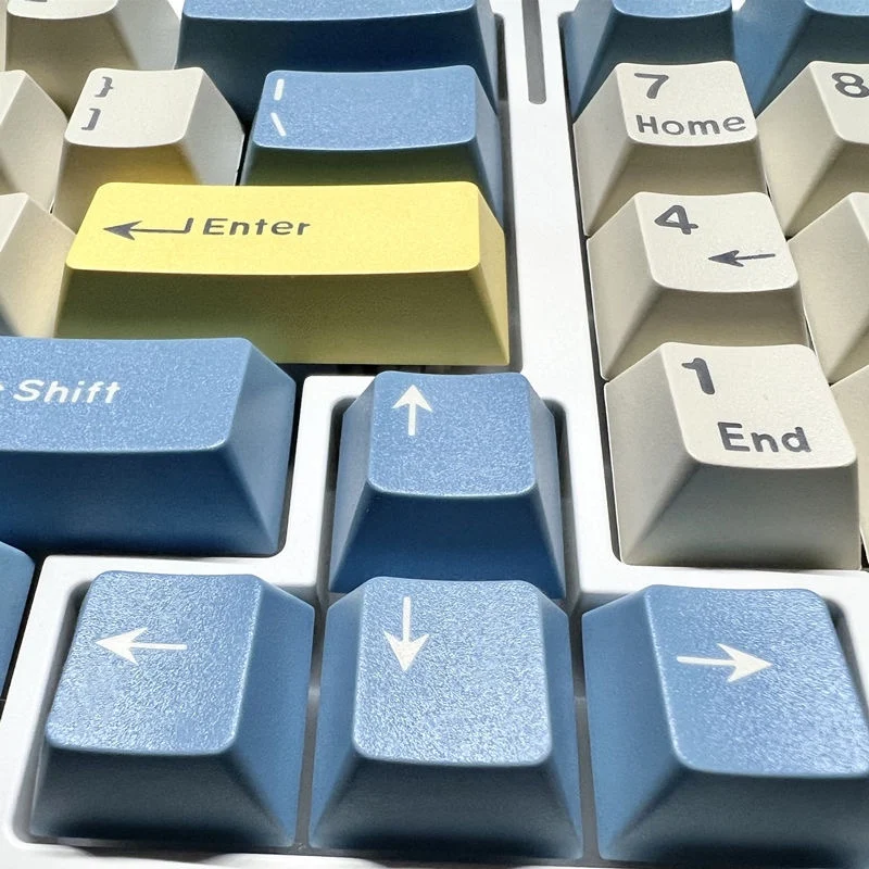 172 teclas GMK Godspeed Keycaps ABS doble disparo cereza altura azul amarillo para teclado mecánico AULA F75 juego PC Ajazz Ak820 Pro - imagen 3