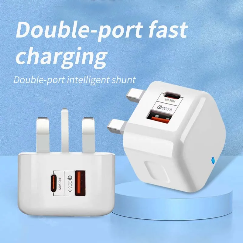 Cargador USB-C PD 20W Carga Rápida para iPhone 14/13/12 Samsung Xiaomi - imagen 5