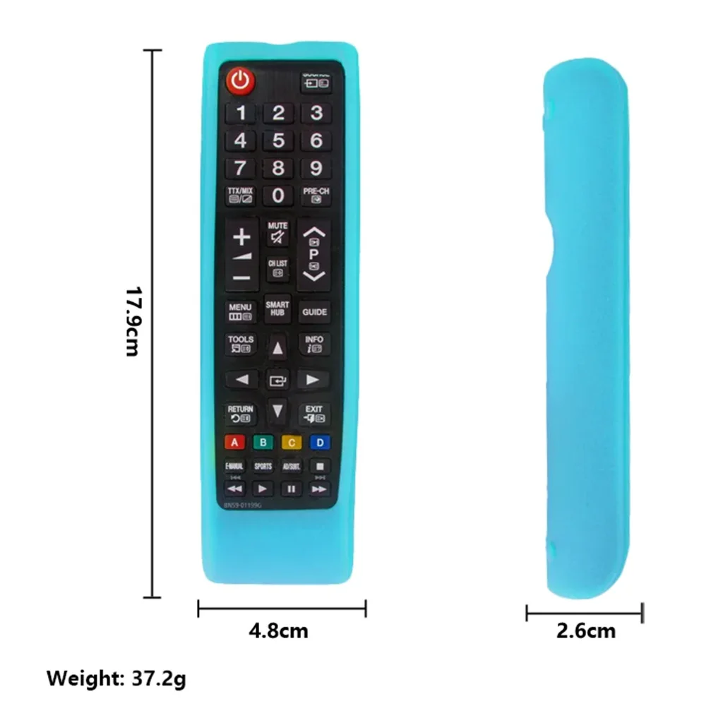 Funda remota de silicona suave para Samsung TV BN59-01199F AA59-00666A 00816A 00813A 00611A 0741A fundas a prueba de polvo respetuosas con la piel - imagen 3