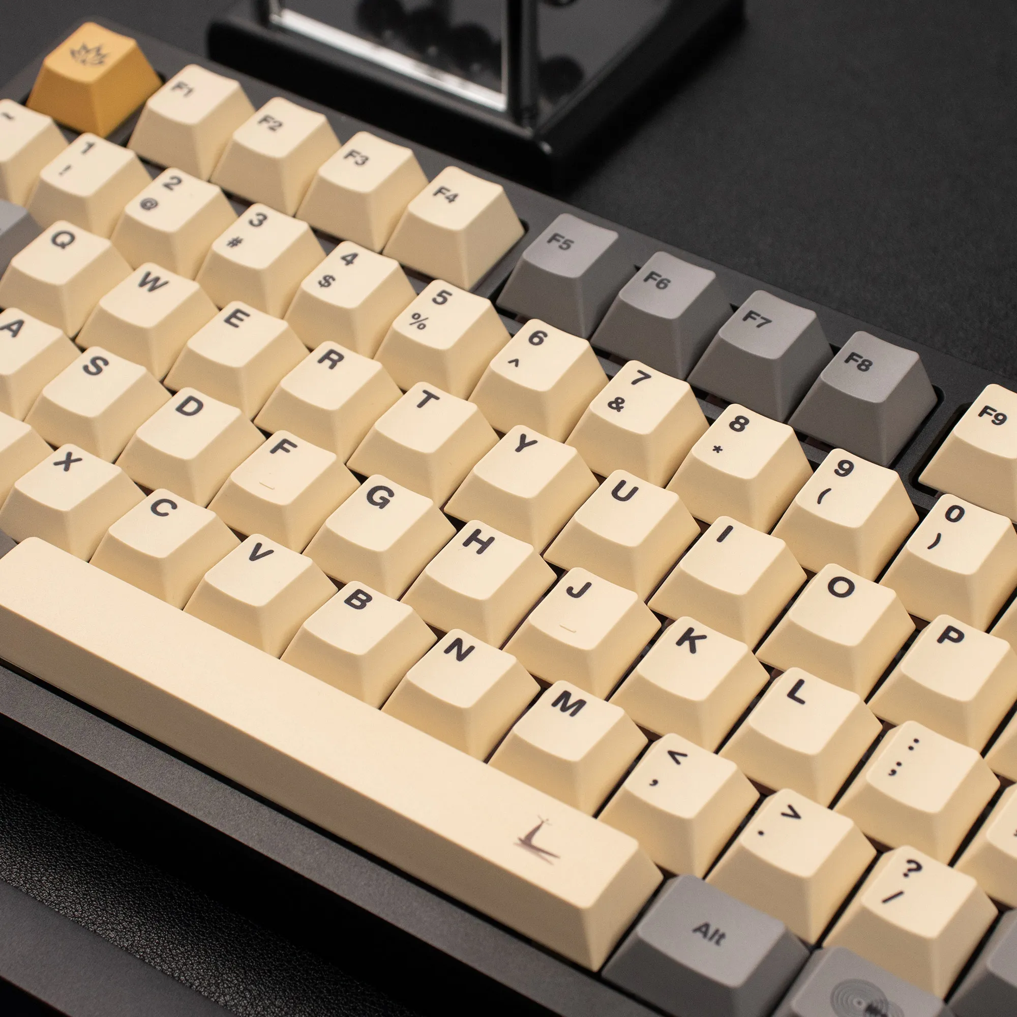 Teclas minimalistas de 148 teclas, teclas PBT Dye Sub Cherry Profile, arena amarilla, teclas en inglés personalizadas para teclado mecánico MX Switch - imagen 4