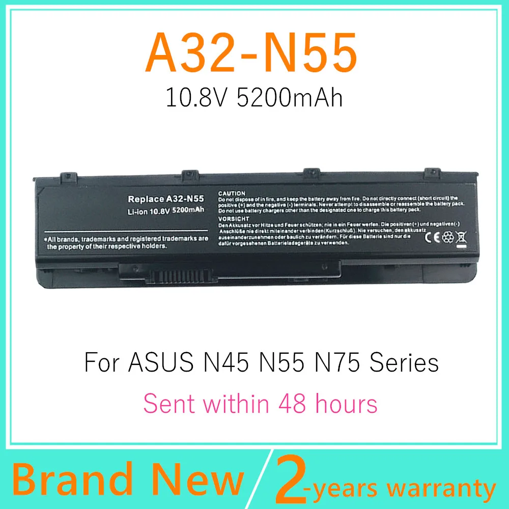 A32-N55 batería del ordenador portátil para For Asus N45 N45E N45S N45F N45J N45JC N45SJ N45SN N45SF N45SL N45SV A32-N45