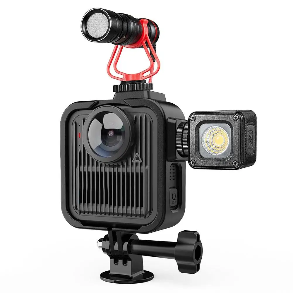 Carcasa protectora de expansión para marco de jaula de conejo Max2, carcasa protectora anticaída a prueba de golpes, funda para cámara deportiva