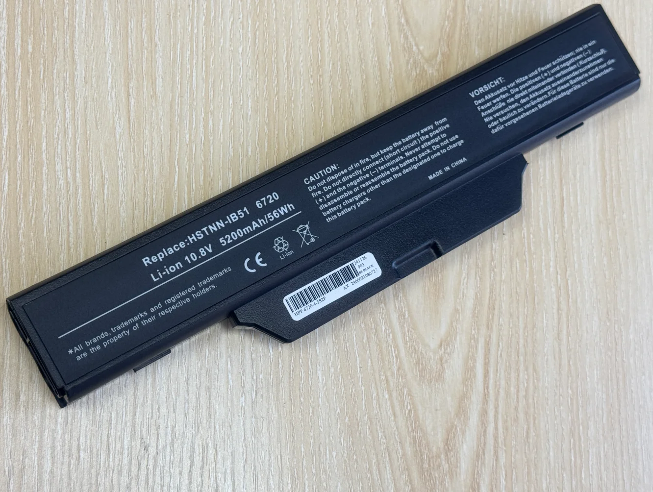HSTNN-IB51 10,8 V 5200mAh batería del ordenador portátil para HP Compaq 550 610 cuaderno de negocios 6720s 6730 6730s 6735s 6820s 6830s Series - imagen 2