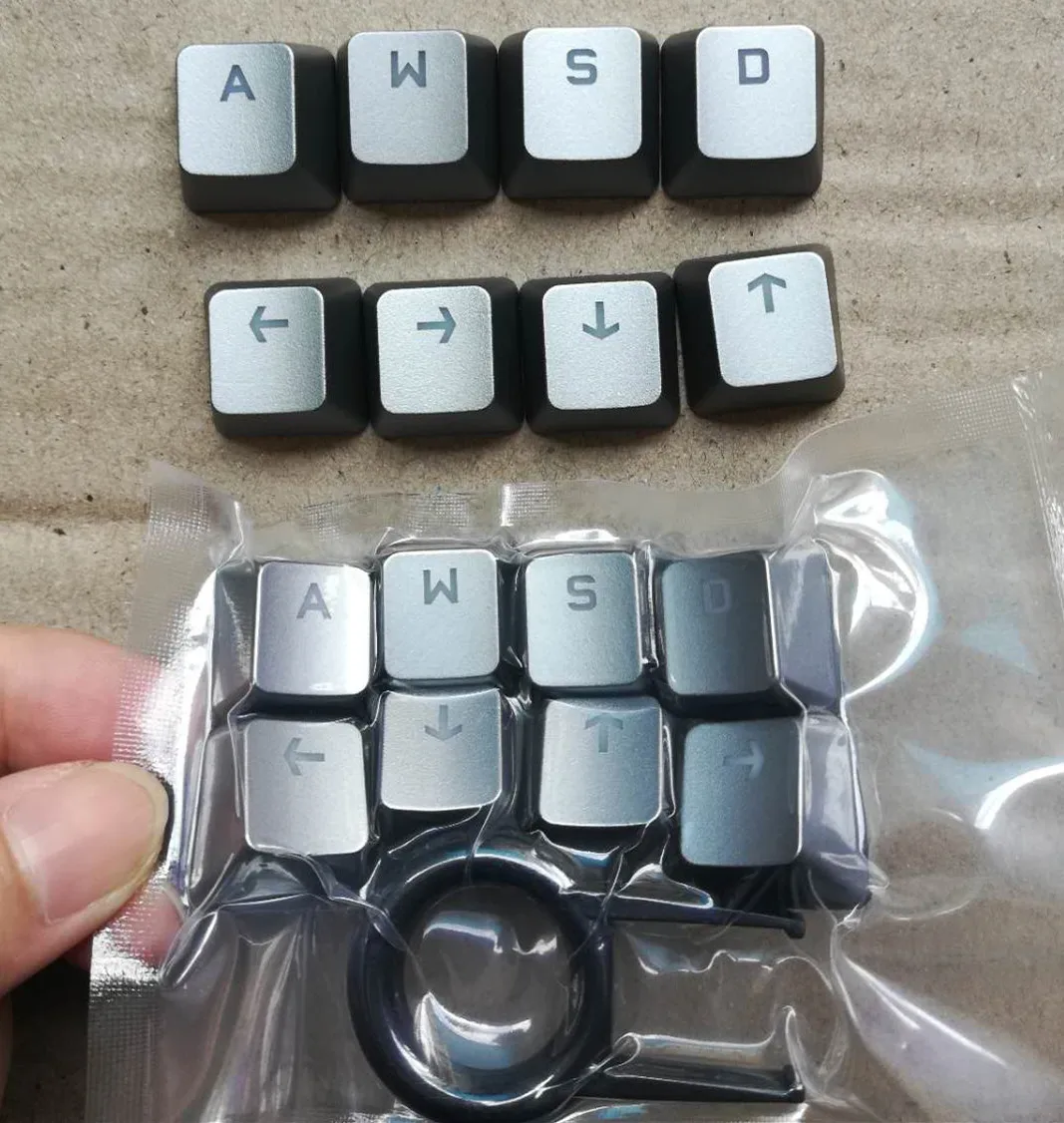 Reemplazar teclas Ctrl Enter WASD Arrow para Logitech G610 G710 + G pro X G512 con interruptor GX MX Red Love Heart OW Tracer - imagen 5