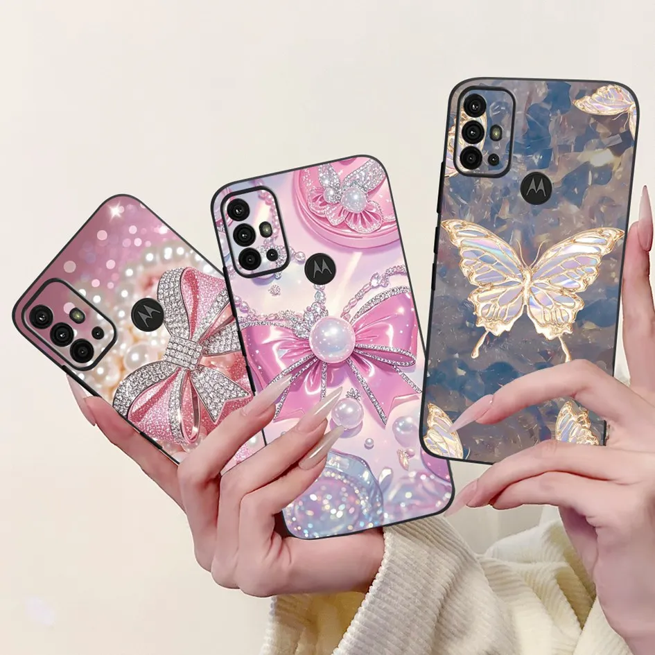 Para Motorola Moto G30 Funda XT2129-1 Funda de lujo dragón León dibujos animados Fundas de teléfono de silicona suave para Moto G10 G20 Funda G 20 Shell - imagen 4