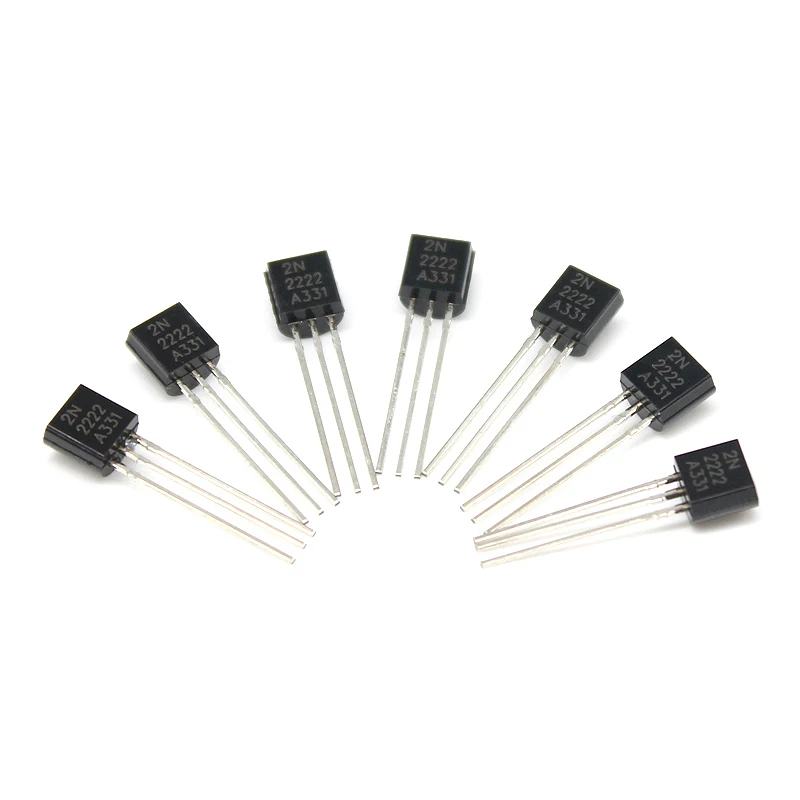 50 Uds 2N2222 transistores NPN 30V 600MA TO-92 triodo nuevo original - imagen 4