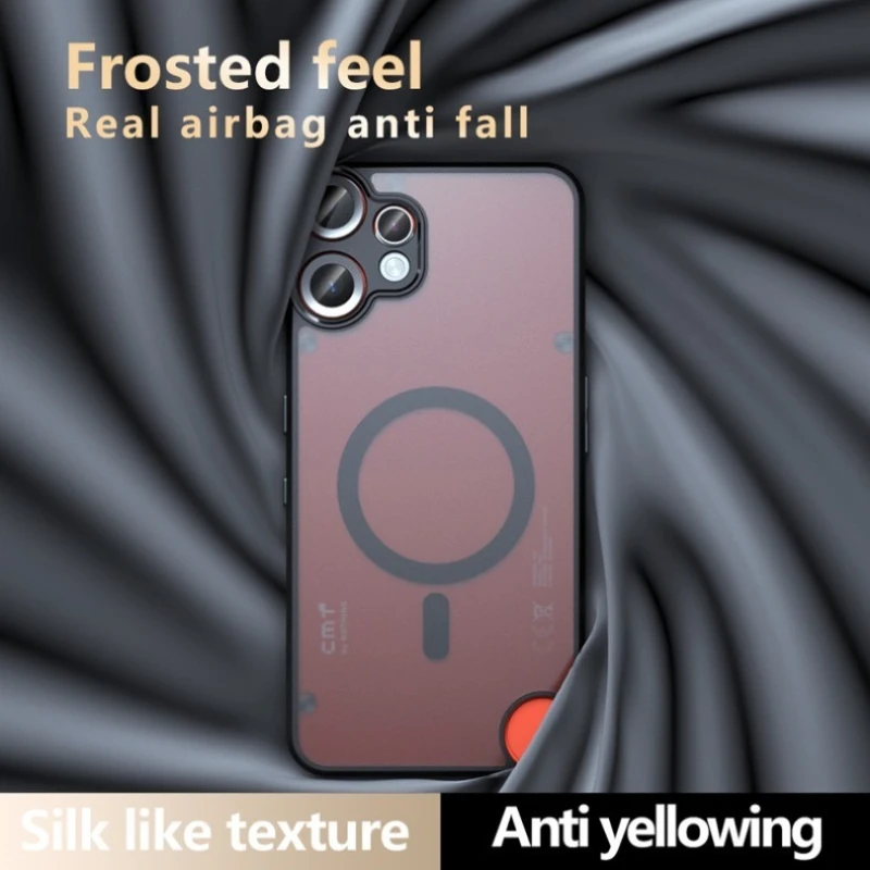 For Nothing CMF Phone 2 Pro magnético чехол ELVEV PC duro a prueba de golpes + cubierta trasera protectora de TPU - imagen 5