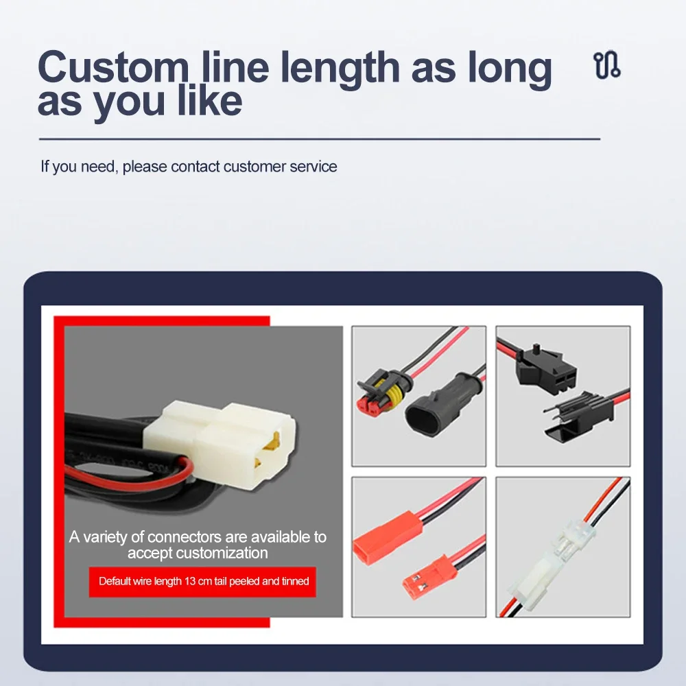 3 puertos 35,5 W PD tipo C 2.1A 1A USB cargador de coche enchufe 12/24V para motocicleta Auto camión ATV barco RV Bus adaptador de corriente salida - imagen 5