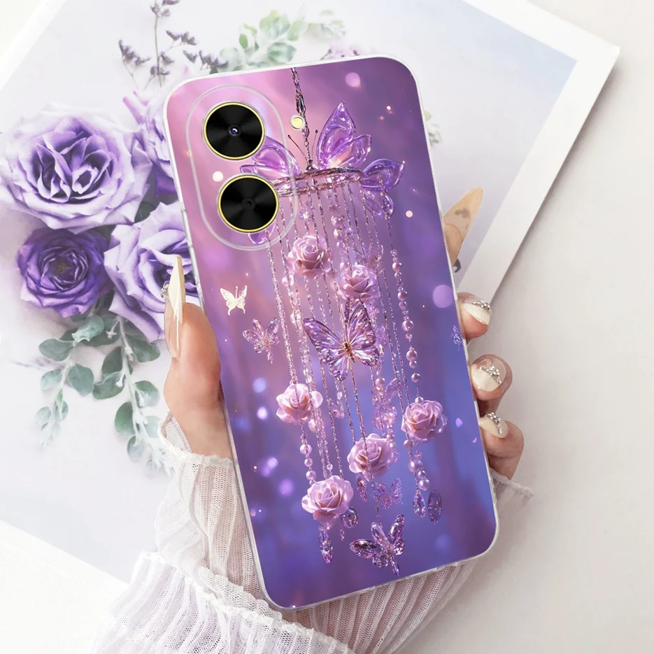 Para Xiaomi Redmi A5 4G funda PocoC71 funda pintada de lujo a la moda funda de teléfono suave y delgada para Xiaomi Poco C71 C 71 RedmiA5 4G Fundas - imagen 3