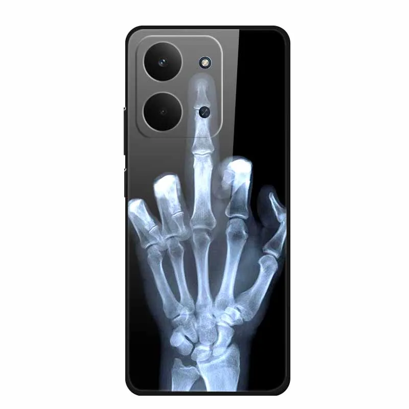 6,9 "para Redmi 15C 4G Funda de vidrio suave parachoques duro templado Funda trasera de vidrio para Redmi 15C 2025 Funda de teléfono 15 C Funda Shells - imagen 5