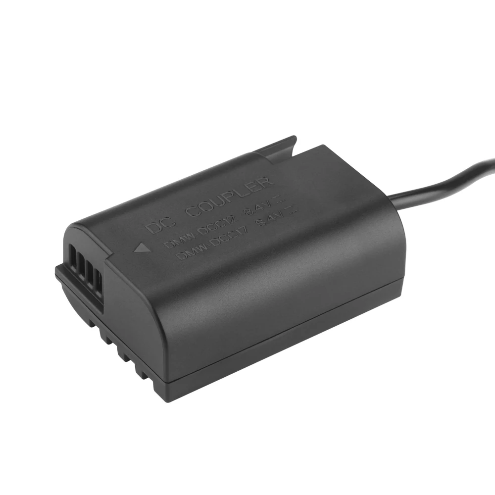 DMW-DCC17 acoplador de CC adaptador de corriente alterna DMW-BLK22 batería simulada para Panasonic LUMIX DC-S5 S5K DC-S5GK GH5 II GH6 - imagen 3