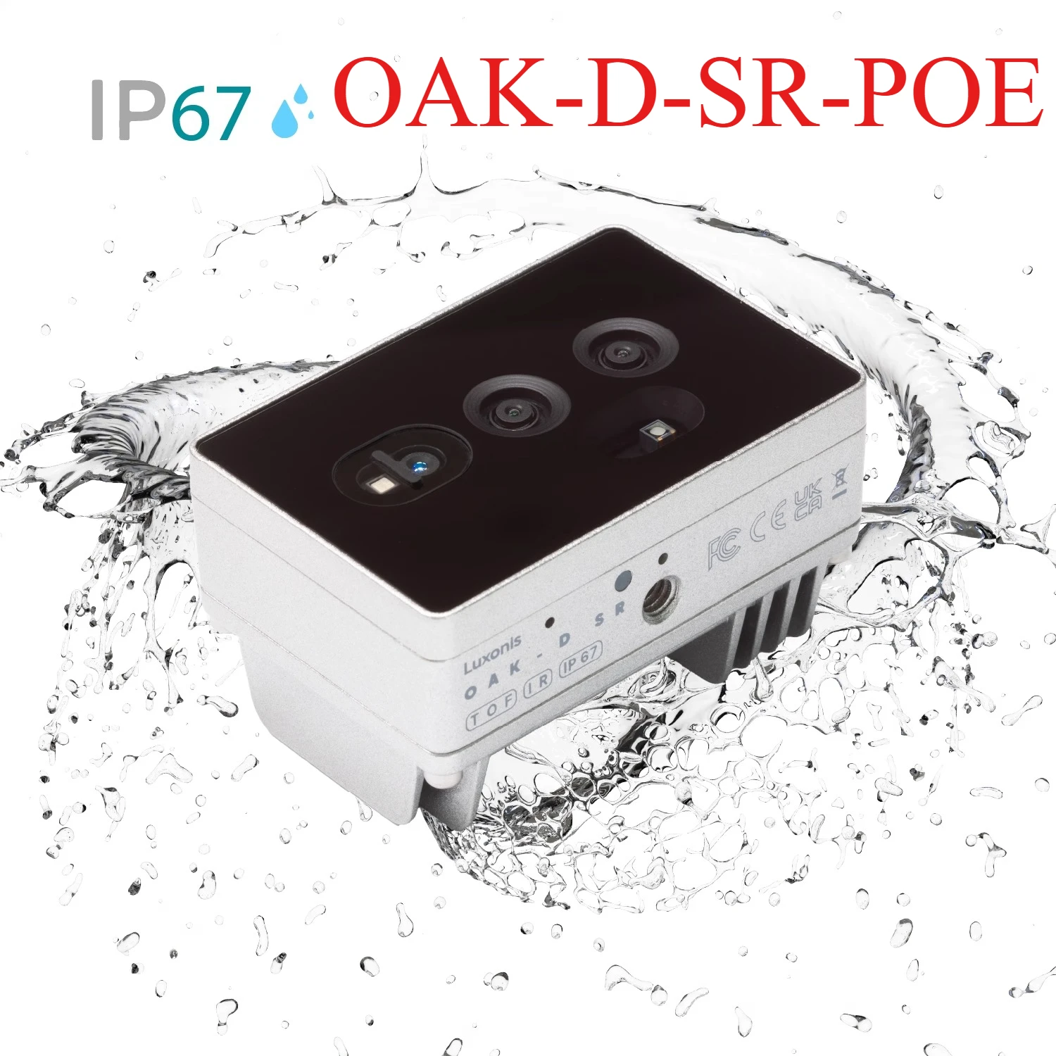 OAK-D-SR-POE Cámara de profundidad binocular AI de rango cerrado Nuevo - imagen 3