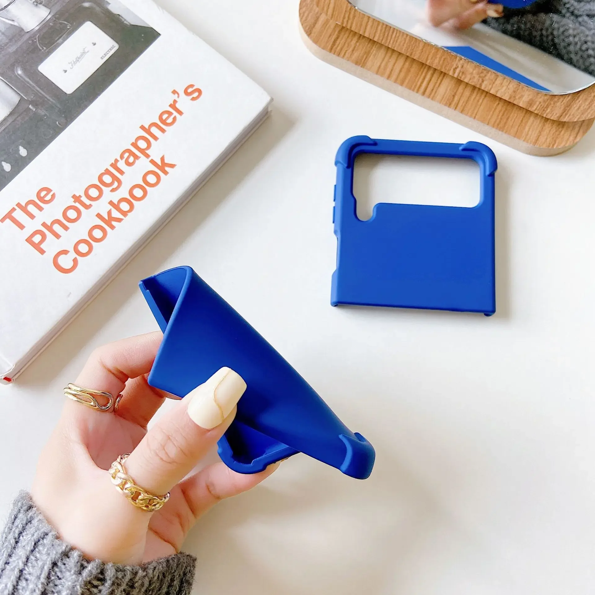 Funda plegable de silicona Air-Bag para Samsung Galaxy Z Filp 4 3 5G, carcasa ligera a prueba de golpes, Protector de teléfono, Funda de parachoques suave - imagen 3