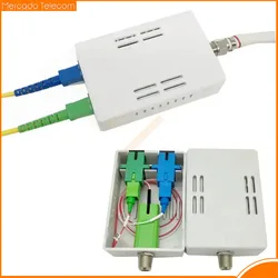 Mini Receptor CATV FTTH con WDM SC APC UPC para señal óptica RF