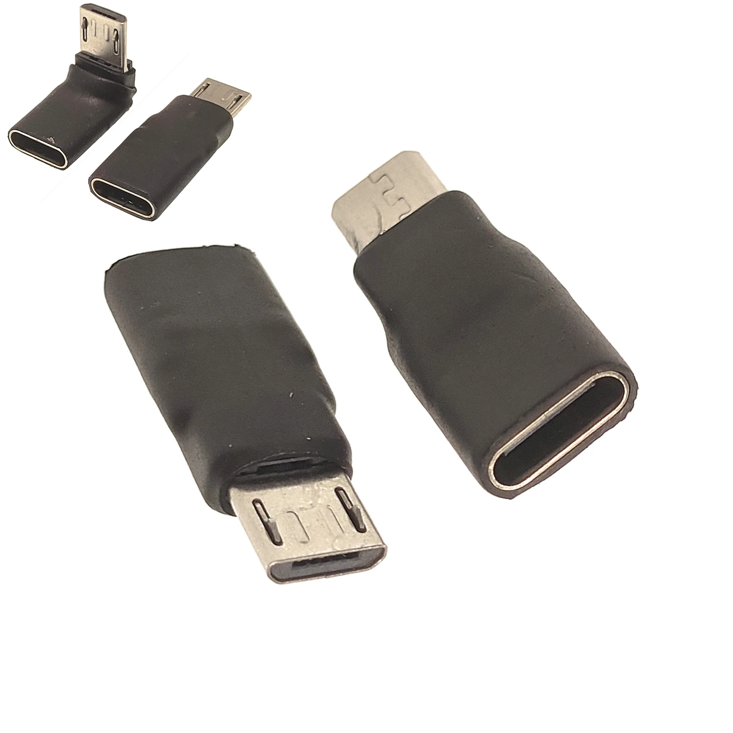 Adaptador USB 3,1 tipo C macho a Micro USB hembra, convertidor tipo C, conector USB-C para V8 para teléfono Android Oneplus - imagen 2