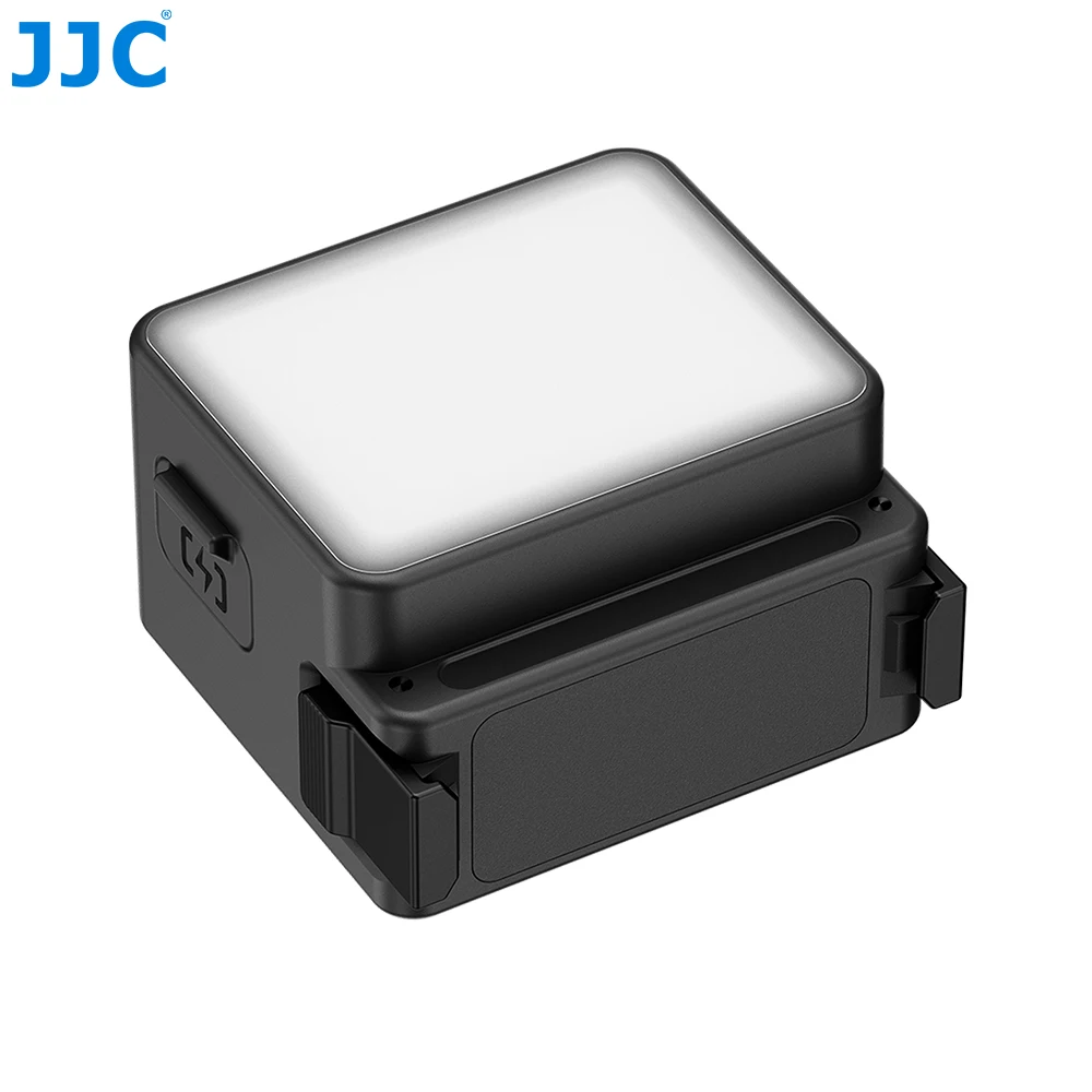 JJC Mini luz de relleno de liberación rápida IPX5 luz de Selfie impermeable para DJI Action 6 Osmo Nano iluminación de relleno de fotografía magnética - imagen 5
