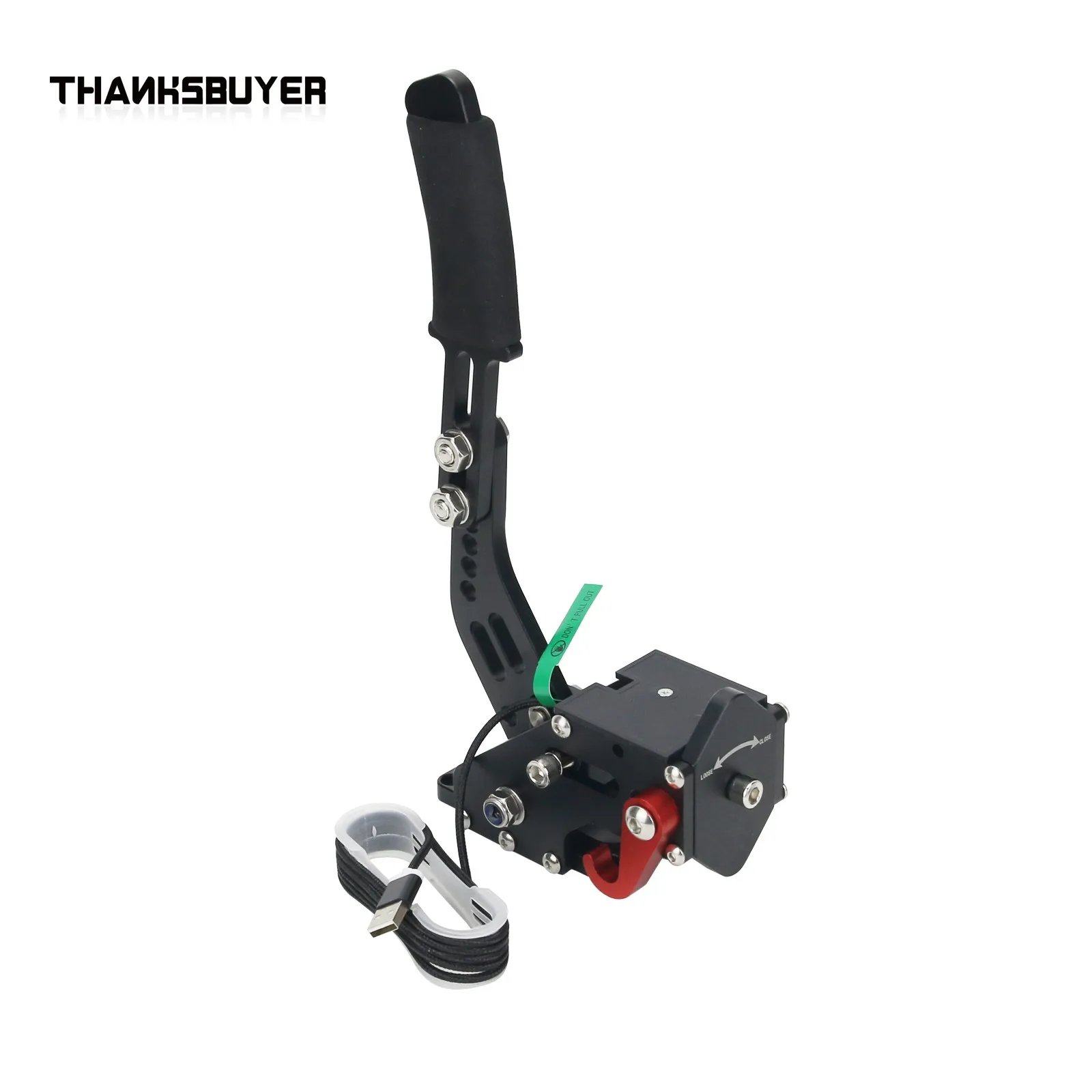 Sistema de frenos de mano USB con abrazadera C para Rally, de 64 bits Sensor Hall, rojo/negro/azul, Logitech G29/G27/G25 PC - imagen 4