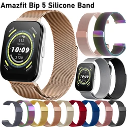 Correa milanesa Bip Loop 5 de 22mm para Amazfit Bip 5, repuesto de correa Smaertwatch, pulsera, correa de reloj Amazfit Bip5
