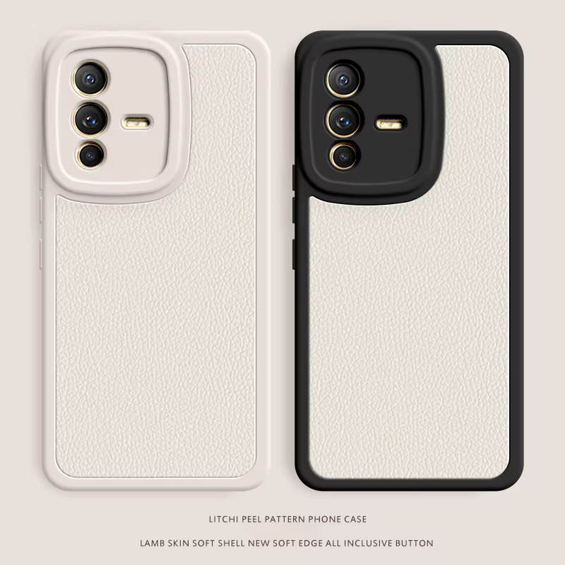 VIVO V23 Funda de cuero – Piel cordero suave