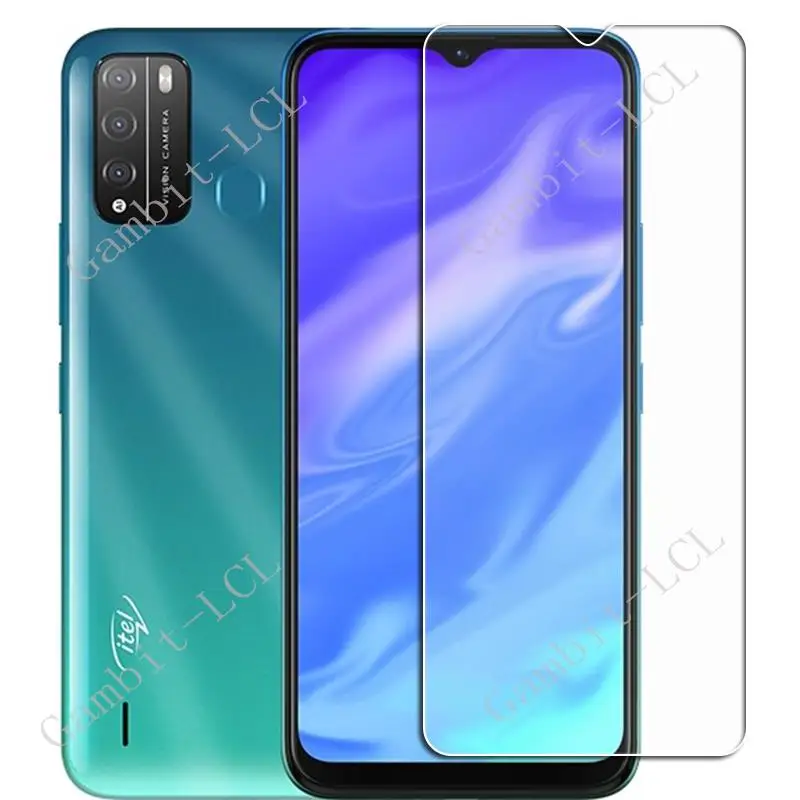 Itel Protector de pantalla vidrio templado A27 A49 A58 Pro - imagen 5