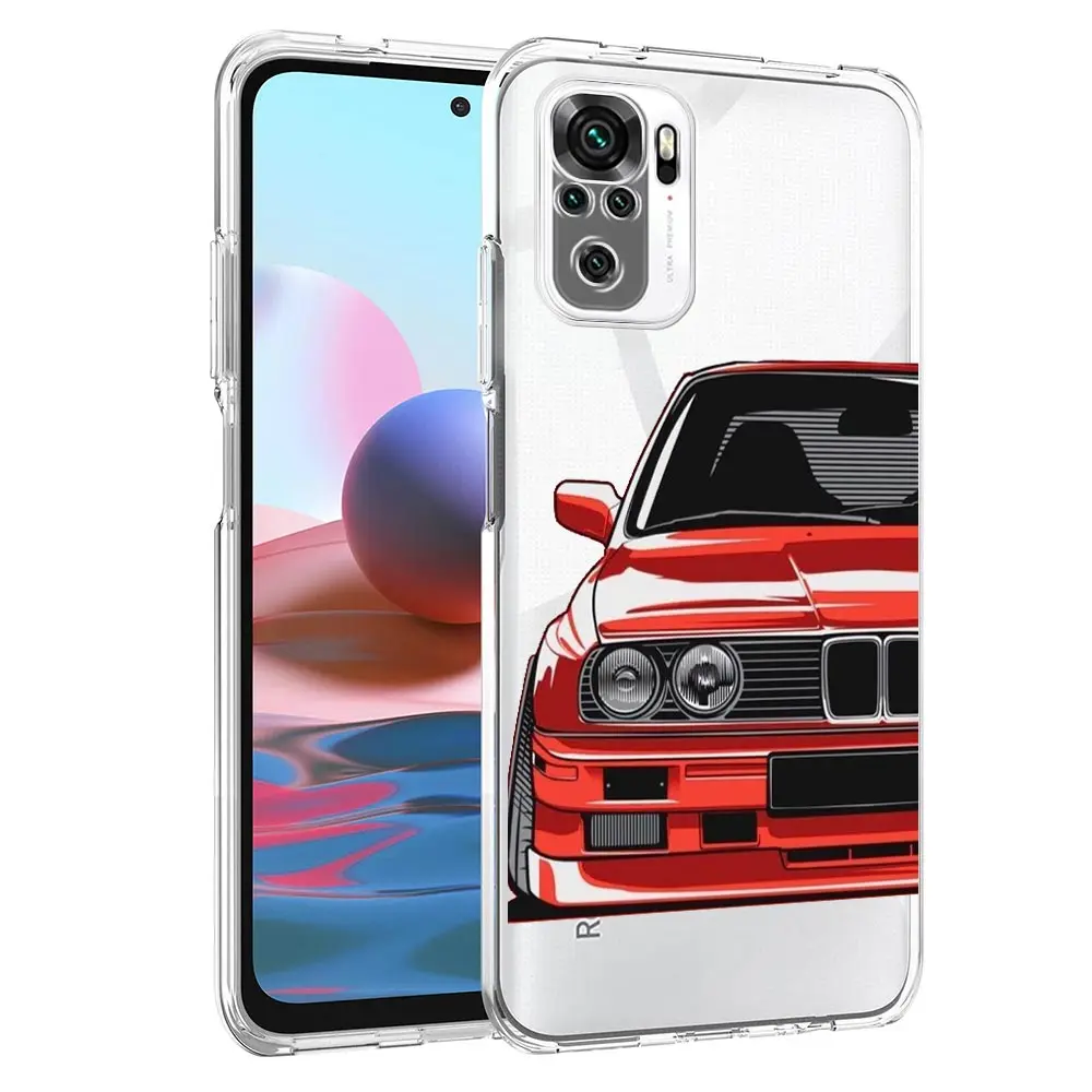 JDM funda de teléfono transparente para coche deportivo, cubierta de juego para Xiaomi Redmi Note 12, 10C, 10, 11, 9, 8 Pro Plus, 9S, 7, 8T, 9T, 9A, 8A, 9C, K50, K40, Japón - imagen 2