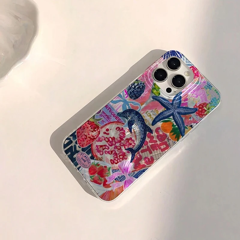 Funda de teléfono con diseño de playa ondulada y paisaje costero para Huawei Honor 200 X6a X8b X9a X7b X8a X9 X8 X7 Plus 4G 5G, funda con textura de plumas - imagen 5