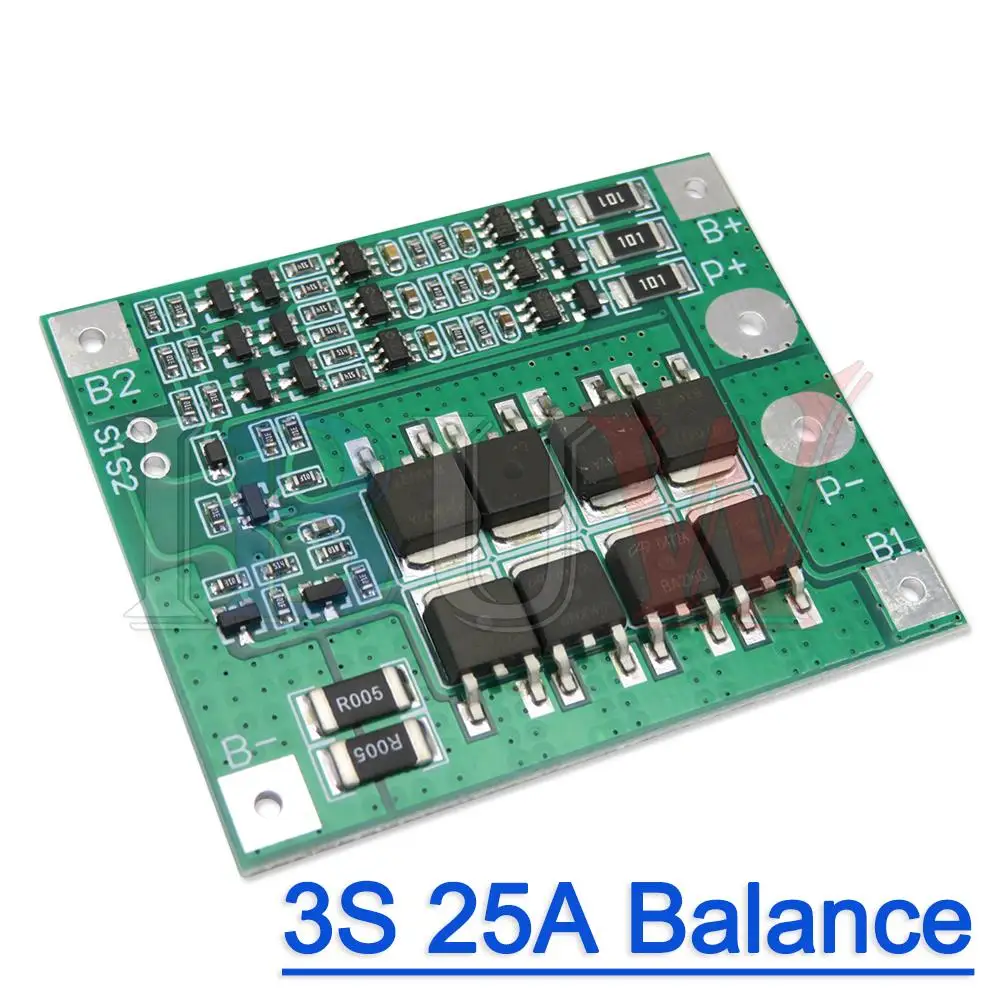 3S 4S 20A 40A 60A mejora el equilibrio Li-ion cargador de batería de litio Placa de protección 18650 BMS Motor de taladro 11,1 V 12,6 V/14,8 V 16,8 V - imagen 3