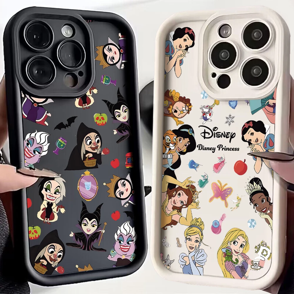 Funda de teléfono Cute Evils Queens Disneys Princess para Huawei P20 P30 P40 P50 Mate 20 30 40 Pro Nova 5i 7 9 10 SE, funda trasera suave de TPU