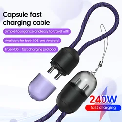 Cable USB-C de carga rápida y datos para iPhone 15