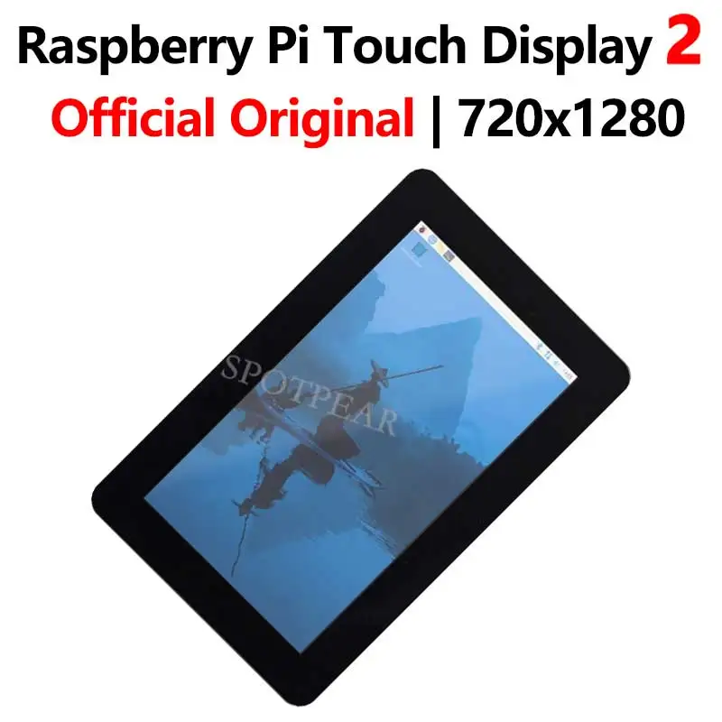 Raspberry Pi Touch Display 2 Pantalla táctil capacitiva original oficial LCD de 7 pulgadas 720x1280 TFT - imagen 3
