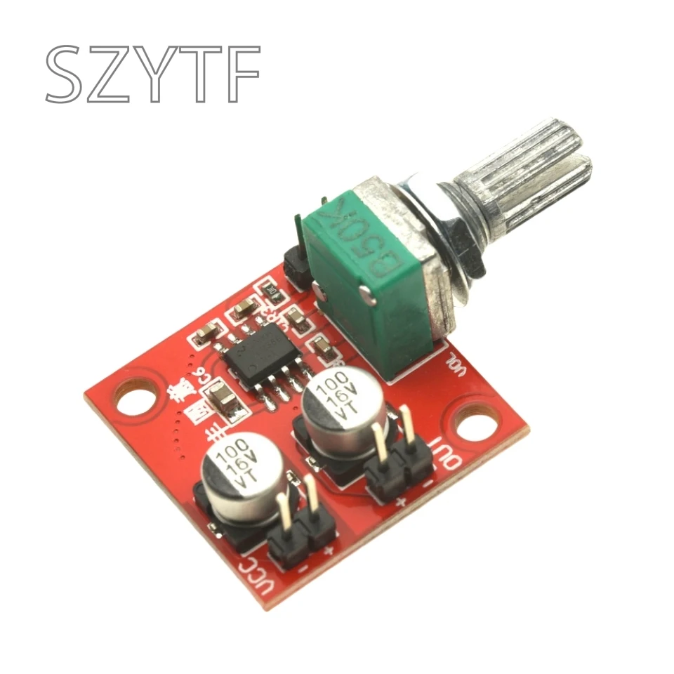 Placa amplificadora de micrófono electret LM386/amplificador de micrófono DC4-12V - imagen 2