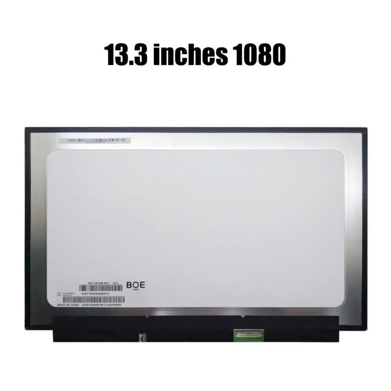 Panel pantalla para ordenador portátil R53C 13,3 pulgadas, LCD LED IPS, FHD 1080P Compatible con N133HCE-G52 N133HCE-G63 - imagen 2