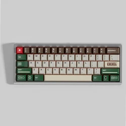 KAT Casino Keycaps PBT 5 teclas de sublimación de tinte lateral perfil de cereza Keycap para teclado mecánico AULA F75 Ajazz Anne Pro 2