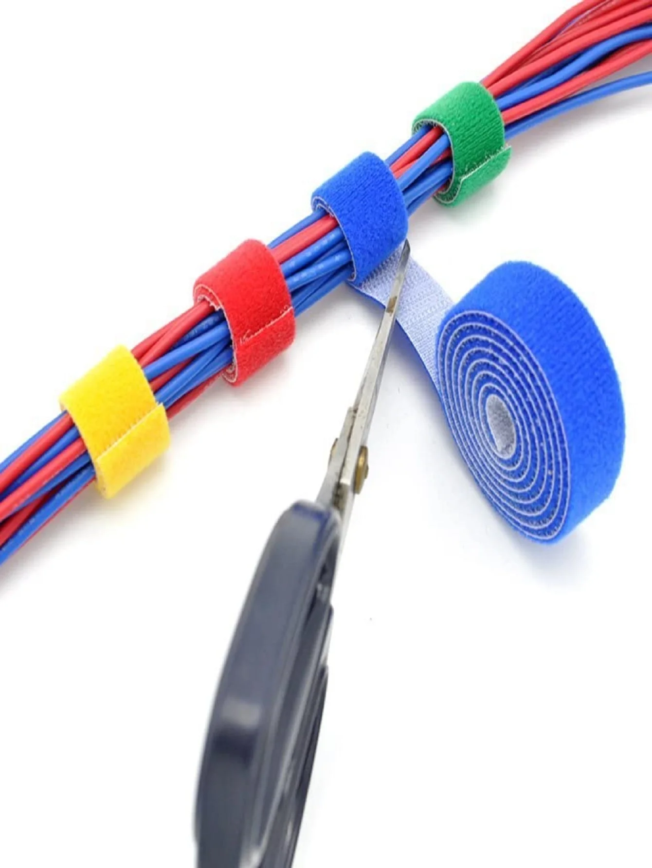 Organizador de Cables con forma de lágrima, enrollador de Cables USB, gestión de Cables de ratón, Protector de Cable de auriculares para Xiaomi Poco, 5M - imagen 3