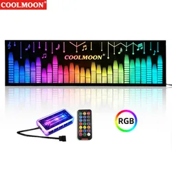 COOLMOON Panel LED RGB Lateral – Iluminación PC Gaming