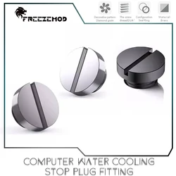 FREEZEMOD Tapón de Latón para Refrigeración Líquida en PC