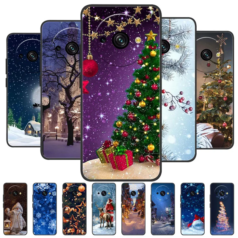 Funda pintada de Navidad de lujo para Oukitel C59 Pro, funda de silicona suave para teléfono Oukitel C59 Pro C59Pro C 59 Pro Fundas