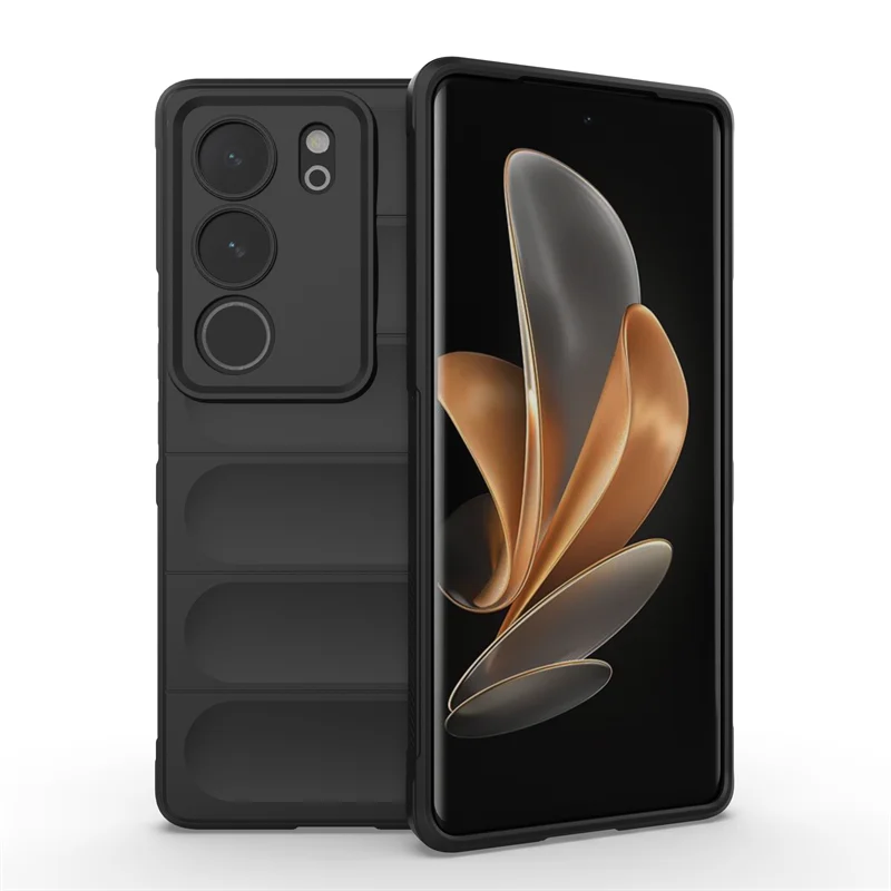 Funda protectora para Vivo V29 5G, carcasa suave y agradable a la piel, a prueba de golpes, parachoques trasero - imagen 2