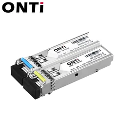 ONTi SFP Gigabit SM LC WDM 1,25G Bidi Transceptor Monomodo para Cisco